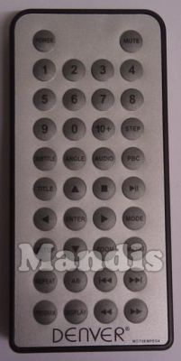 Télécommande d'origine DENVER MT738