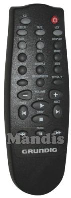 Télécommande d'origine GRUNDIG UMS11 (759545050100) Télécommande d'origine GRUNDIG UMS11 (759545050100)