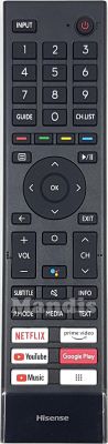 Télécommande d'origine HISENSE ERF3L80H (HT313334)