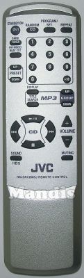 Télécommande d'origine JVC RM-SRCBM5J