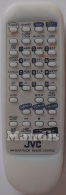 Original remote control JVC RMSUXA70MDR