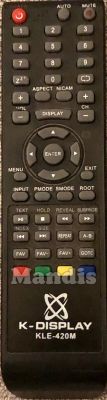 T&eacute;l&eacute;commande d'origine K-DISPLAY KLE-420M