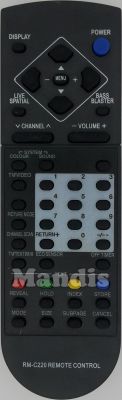 Remote control for JVC MI-RMC220 
