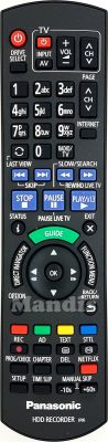 Original remote control PANASONIC HDD Recorder IR6 (N2QAYB000780)