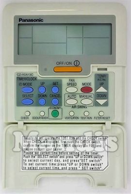 T&eacute;l&eacute;commande d'origine PANASONIC CZRD513C (CWA75C2586)
