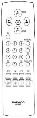 Télécommande d'origine DAEWOO R-22D05 (48B3822D05)