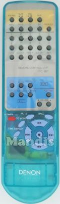 Télécommande d'origine DENON RC867