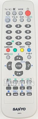 T&eacute;l&eacute;commande d'origine SANYO JXMTA (REMCON1464)
