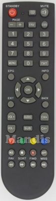 Remote control for DIGI REMCON1475