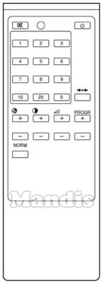 Télécommande d'origine SONY RM 614 (A1009106A) Télécommande d'origine SONY RM 614 (A1009106A)
