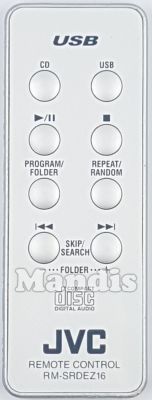 Télécommande d'origine JVC RM-SRDEZ16