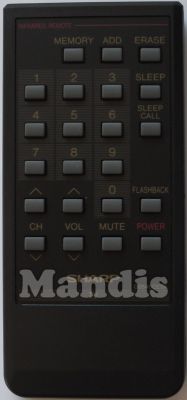 Télécommande d'origine SHARP G0549CESA (RRMCG0549CESA)