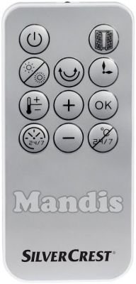 Télécommande d'origine SILVERCREST SKWH 2000 A1