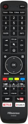 Original remote control HISENSE EN3B39 (HT208998)