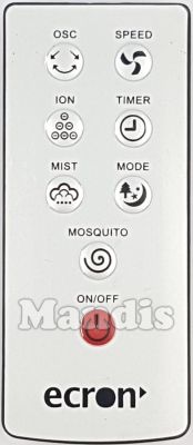 Télécommande d'origine ECRON TSP40 EA