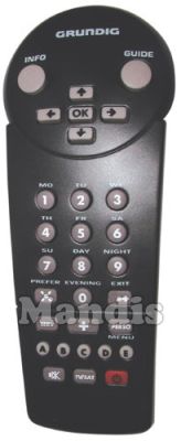 Télécommande d'origine GRUNDIG RC826400 (45066770) Télécommande d'origine GRUNDIG RC826400 (45066770)