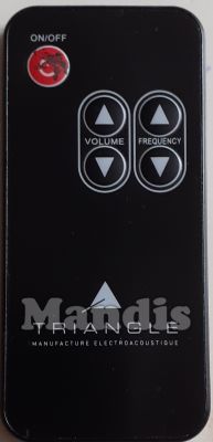 T&eacute;l&eacute;commande d'origine TRIANGLE METEOR 01.TC