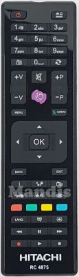 Télécommande d'origine HITACHI RC4875 (U258505)