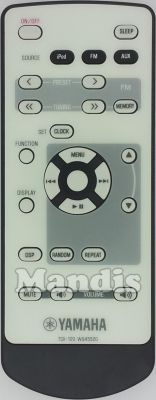 Original remote control YAMAHA TSX-120 (WQ455200)