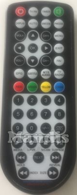 T&eacute;l&eacute;commande d'origine WATERPROOF LCD TV