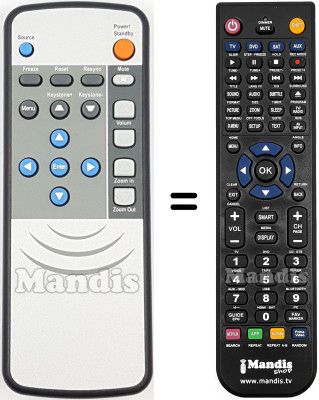 Télécommande équivalente REMCON2226