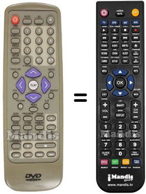 Télécommande équivalente Diamond REMCON564