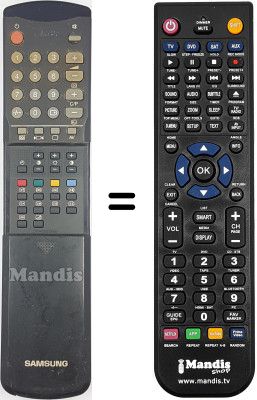 Replacement remote control 3F14-00033-061