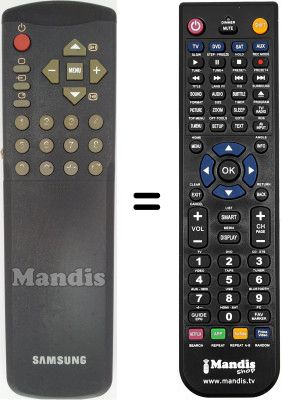 Replacement remote control 3F14-00037-041 Replacement remote control 3F14-00037-041