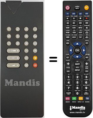 Replacement remote control 5652 13 50