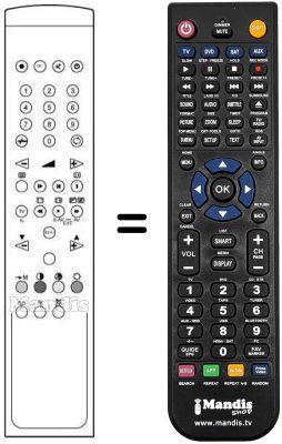 Replacement remote control 5652 20 94