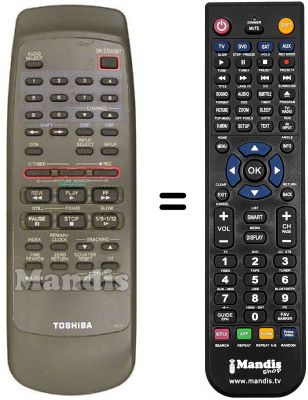 Replacement remote control 7014-8228