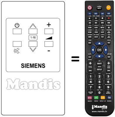 Replacement remote control 752868