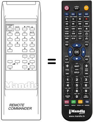 Replacement remote control Karcher CTV 4520
