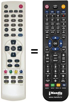 Replacement remote control JQ PDPJQ4204