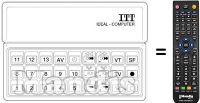 Télécommande équivalente IFB 16 VCR