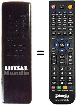 T&eacute;l&eacute;commande &eacute;quivalente LS 2400