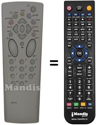 Replacement remote control MB 101 Replacement remote control MB 101