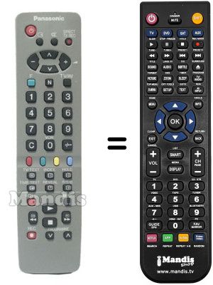 Replacement remote control Panasonic TX-28LB1 C
