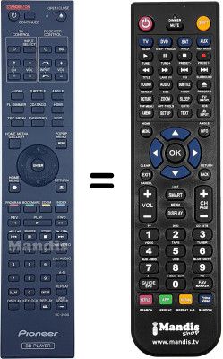 Télécommande équivalente RC-2930