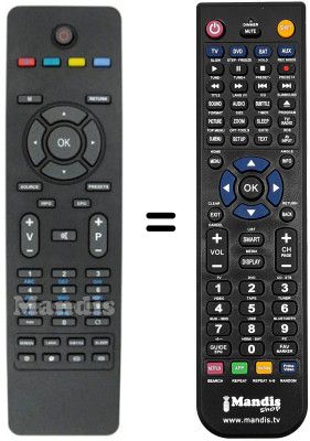 T&eacute;l&eacute;commande &eacute;quivalente Inno Hit RC 1825