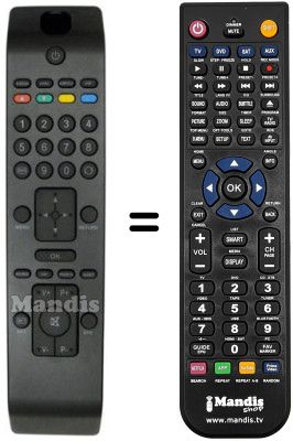 T&eacute;l&eacute;commande &eacute;quivalente RC 3902