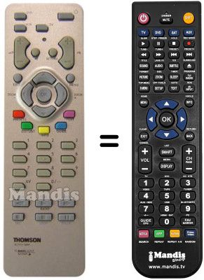 Replacement remote control Arc En Ciel 40 KW 612 S Replacement remote control Arc En Ciel 40 KW 612 S