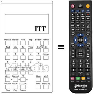 Replacement remote control RG 303