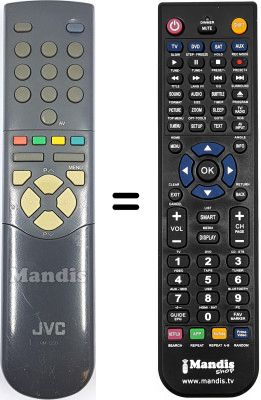 Replacement remote control JVC AV 32WL1