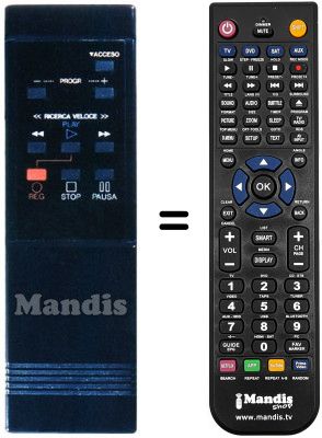 Replacement remote control Naonis SV 835