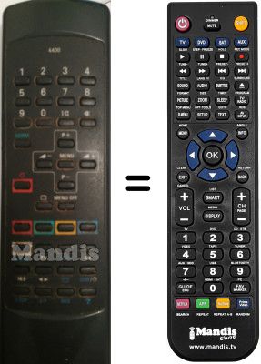 Télécommande équivalente Sinudyne 32B0 A