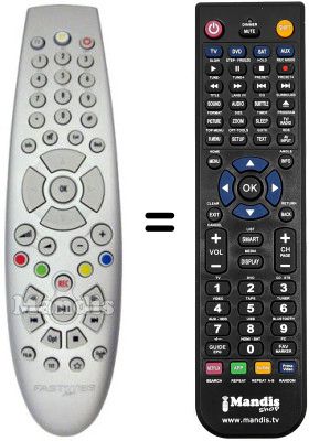 Replacement remote control URC17010-01R00