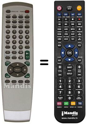 Replacement remote control Sunwood SW 102