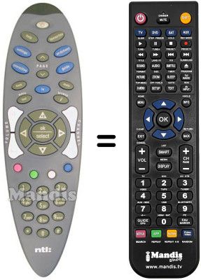 Replacement remote control Samsung SAMSUNG BOX Replacement remote control Samsung SAMSUNG BOX