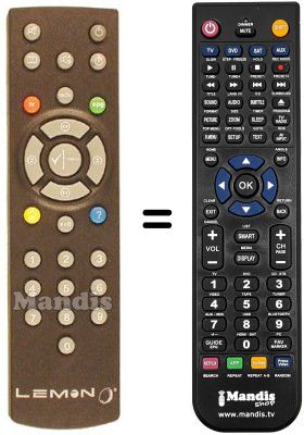 T&eacute;l&eacute;commande &eacute;quivalente REMCON1049